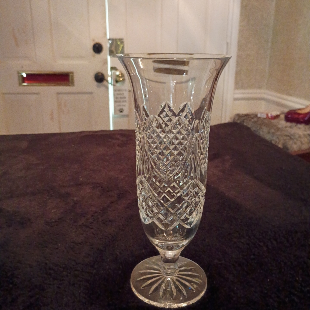 Elegant Waterford Crystal Vase